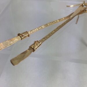 Knotted Stick Earrings