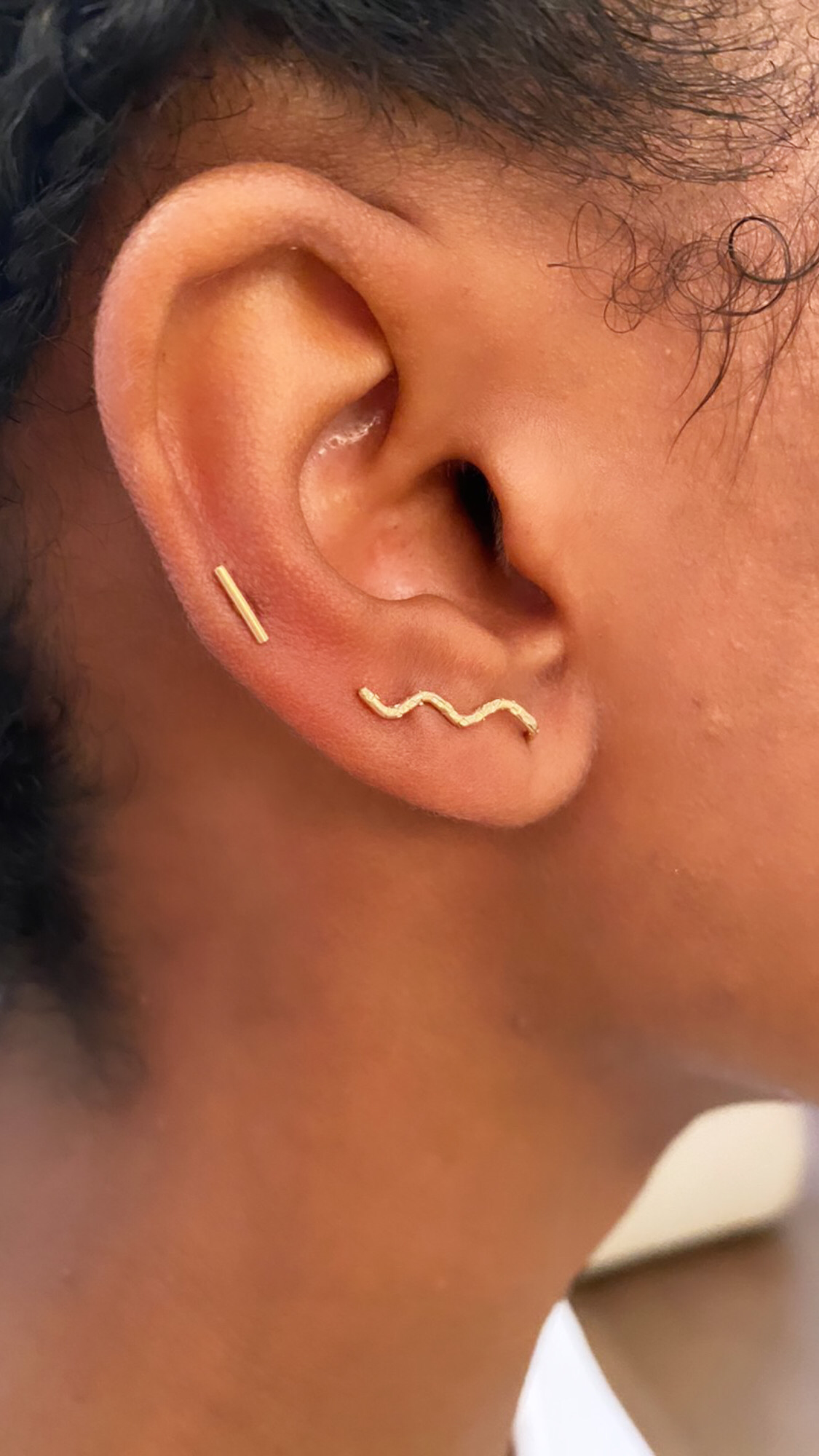 Zig Zag Ear Climber