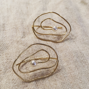 Ruffle Earring