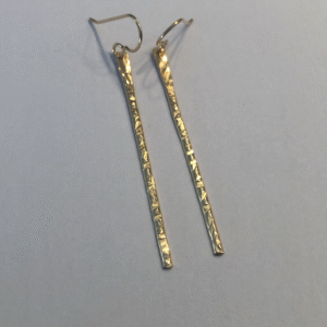 1/2 Round Stick Earrings