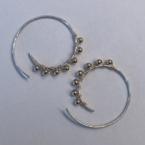 Beaded Hoop