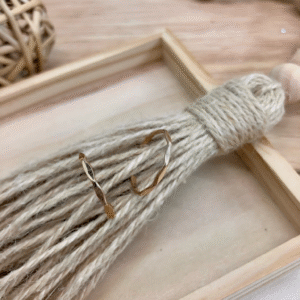 Dapped Demi Hoop Stopper