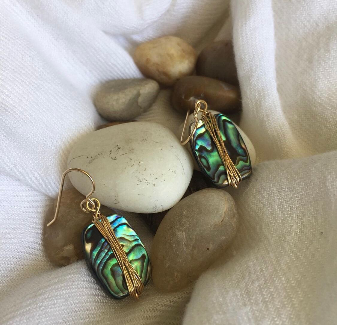 Wrapped Pillow Abalone