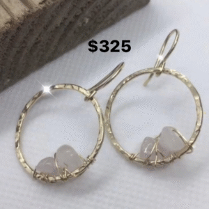 Rose Quart Hoops