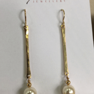 Hanging Pearls On A Stick