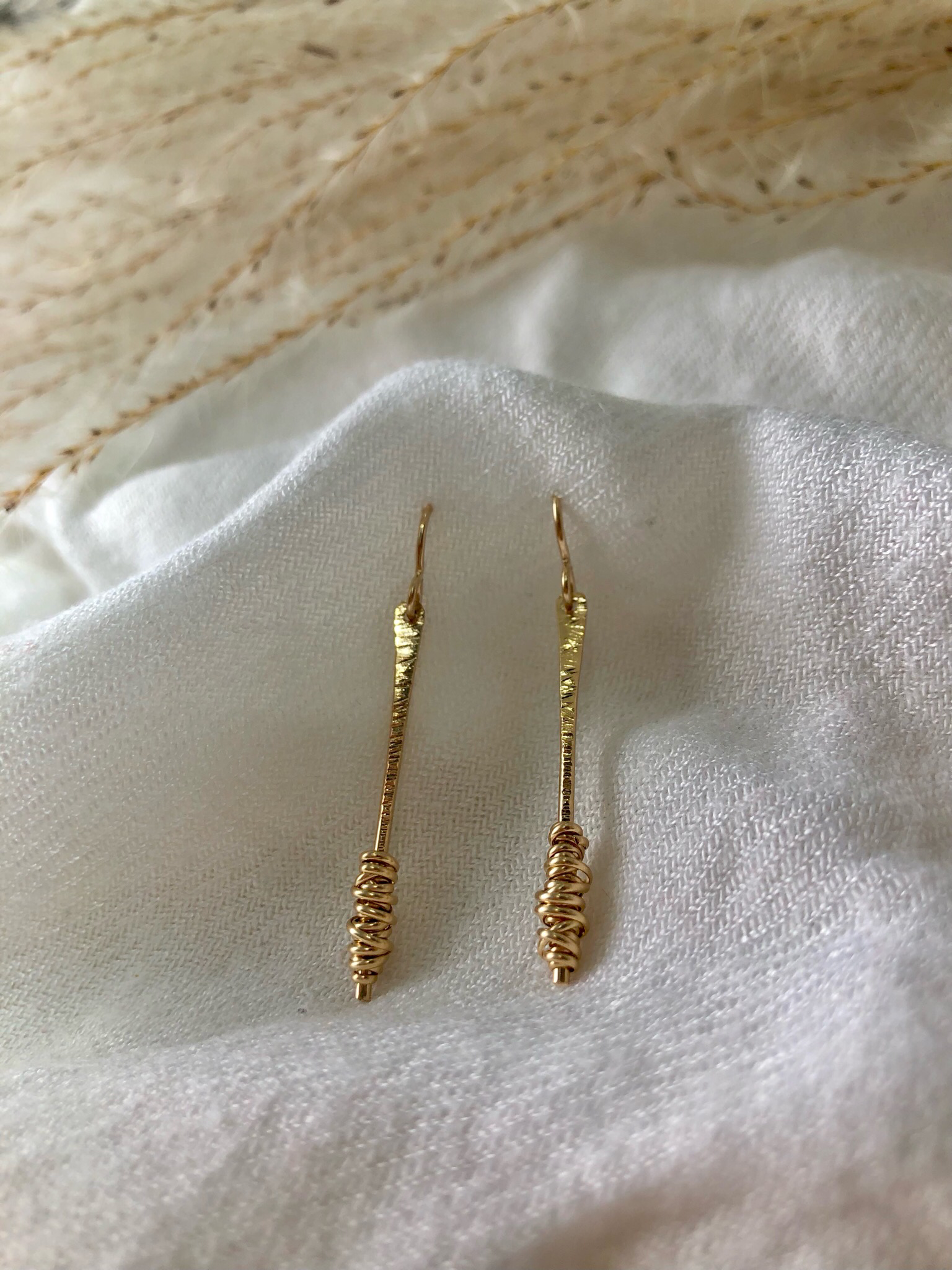 Wand Earrings