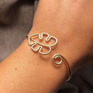 Monstera Bracelet