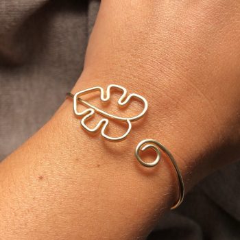 Monstera Bracelet